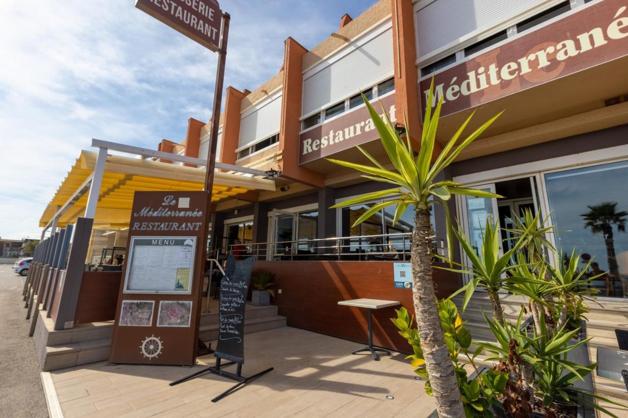 Logis Hotel & Restaurant Mediterranee Port-la-Nouvelle Esterno foto