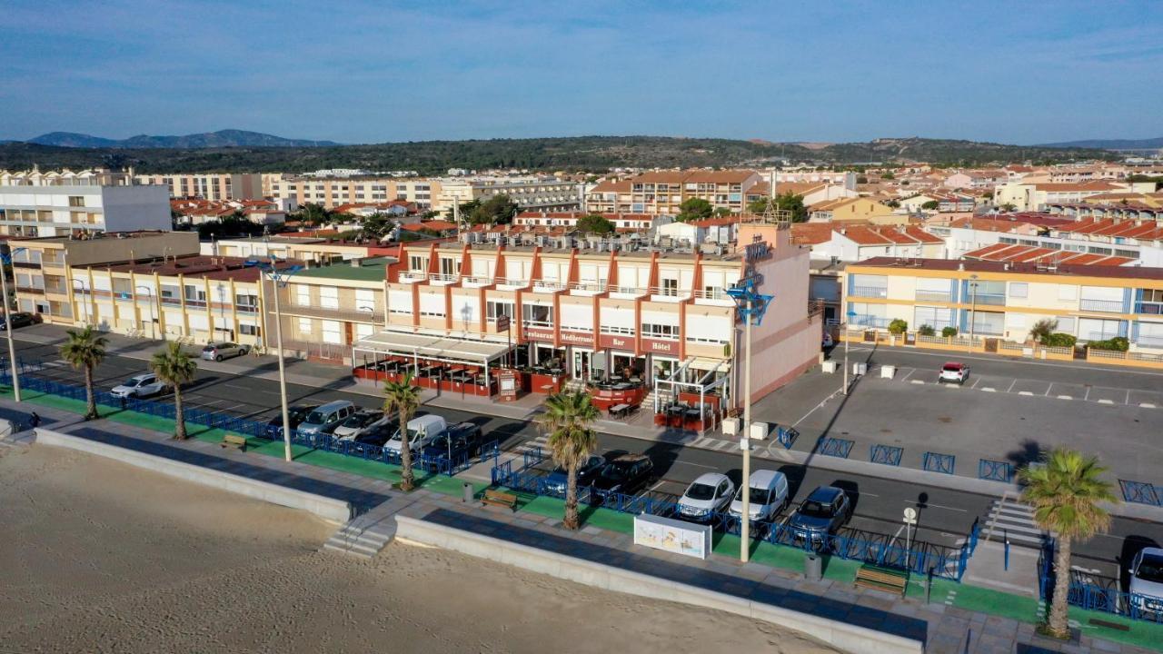 Logis Hotel & Restaurant Mediterranee Port-la-Nouvelle Esterno foto